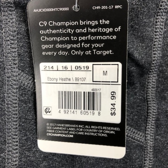 champion duo dry Capri leggings pocket - Picture 6 of 6